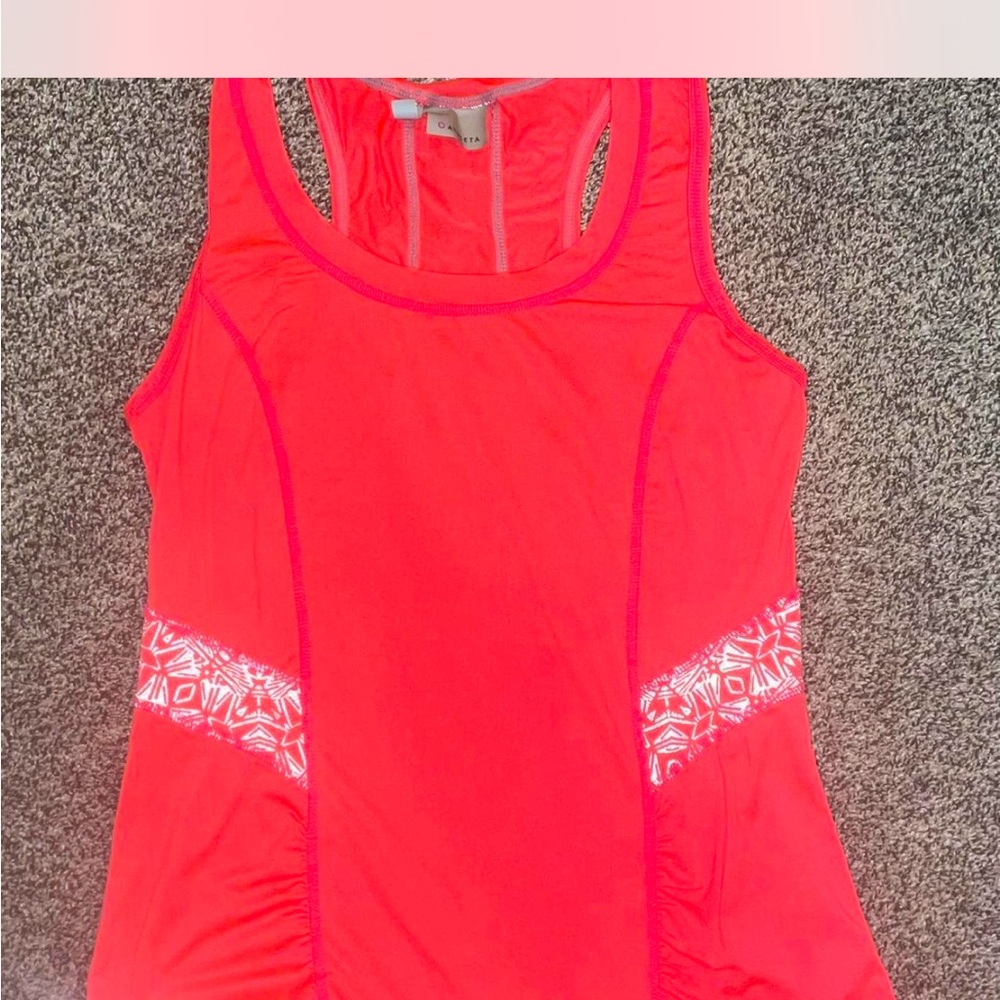 Athleta Hot Pink Athletic Tank Top